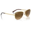 Kép 4/5 - RAY-BAN RB3733 001/M2 - Arany NAPSZEMÜVEG