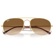 Kép 5/5 - RAY-BAN RB3735 Bain bridge 001/51 - Arany NAPSZEMÜVEG