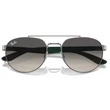 Kép 5/5 - RAY-BAN RB3736 926911 - Kékesszürke fém NAPSZEMÜVEG