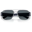 Kép 5/5 - Ray-Ban RB3756 004/R5 - Kékesszürke fém napszemüveg
