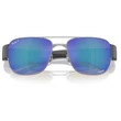Kép 5/5 - Ray-Ban RB3756CH 004/4L - Kékesszürke fém polarizált napszemüveg