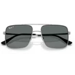 Kép 5/5 - RAY-BAN ARI RB3758 003/81 - Ezüst Mérettáblázat napszemüveg