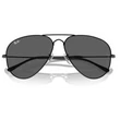 Kép 5/5 - RAY-BAN RB3825 OLD AVIATOR 002/B1 Fekete NAPSZEMÜVEG