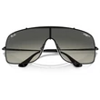 Kép 5/5 - RAY-BAN RB3897 WINGS III. 002/11 - Fekete NAPSZEMÜVEG