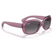 Kép 4/5 - RAY BAN RB4101 JACKIE OHH 6591M3 - Áttetsző ibolya NAPSZEMÜVEG
