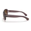 Kép 2/5 - RAY BAN RB4101 JACKIE OHH 6593M2 - Átlátszó sötét barna NAPSZEMÜVEG