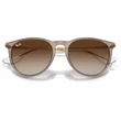 Kép 5/5 - RAY BAN RB4171 ERIKA 674413 - Átlátszó világos barna NAPSZEMÜVEG