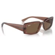 Kép 4/5 - RAY BAN RB4395 KILIANE 667873 - Áttetsző barna NAPSZEMÜVEG