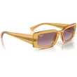 Kép 4/5 - RAY BAN RB4395 KILIANE 66828H - Áttetsző sárga NAPSZEMÜVEG