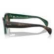 Kép 2/5 - RAY-BAN RB7681S JORGE 140251 - Striped green on green NAPSZEMÜVEG