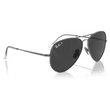 Kép 4/5 - RAY-BAN RB8089 AVIATOR TITANIUM 165/48 - Kékesszürke fém NAPSZEMÜVEG