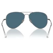 Kép 3/5 - RAY-BAN RB8089 AVIATOR TITANIUM 165/S2 - Kékesszürke fém NAPSZEMÜVEG