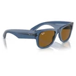 Kép 4/5 - RAY-BAN RB0840S MEGA WAYFARER 668073 - Áttetsző kék NAPSZEMÜVEG