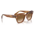 Kép 4/5 - RAY BAN RB2186 STATE STREET 140351 - Csíkos barna NAPSZEMÜVEG