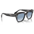 Kép 4/5 - RAY BAN RB2186 STATE STREET 14043F - Csíkos szürke NAPSZEMÜVEG