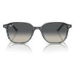 Kép 5/5 - RAY BAN RB2193 LEONARD 138171 - Csíkos szürke és kék NAPSZEMÜVEG