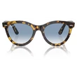 Kép 5/5 - RAY BAN RB2241 WAYFARER WAY 13323F - Sárga havanna NAPSZEMÜVEG