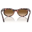 Kép 3/5 - RAY BAN RB2242 WAYFARER OVAL 133451 - Rózsaszín havanna NAPSZEMÜVEG