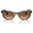 Kép 5/5 - RAY BAN RB2242 WAYFARER OVAL 133451 - Rózsaszín havanna NAPSZEMÜVEG