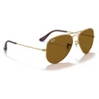 Kép 4/5 - Ray-Ban RB3025 GOLD 001/33 Aviator Napszemüveg