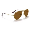 Kép 4/5 - Ray-Ban RB3025 GOLD 001/57 Aviator Napszemüveg