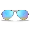 Kép 5/5 - Ray-Ban RB3025 SHINY BLACK  002/4O Aviator Napszemüveg