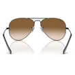 Kép 3/5 - RAY BAN RB3025 AVIATOR LARGE METAL002/51 - Fekete NAPSZEMÜVEG