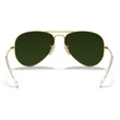 Kép 3/5 - Ray-Ban RB3025 MATTE GOLD 112/17  Aviator Napszemüveg