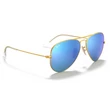 Kép 4/5 - Ray-Ban RB3025 MATTE GOLD 112/17  Aviator Napszemüveg