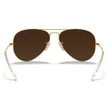Kép 3/5 - Ray-Ban RB3025 MATTE GOLD 112/19  Aviator Napszemüveg