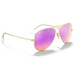 Kép 4/5 - Ray-Ban RB3025 MATTE GOLD POL. 112/1Q Aviator Napszemüveg