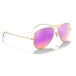 Kép 4/5 - Ray-Ban RB3025 MATTE GOLD 112/4T Aviator Napszemüveg