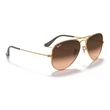 Kép 4/5 - Ray-Ban RB3025 SHINY LIGHT BRONZE 9001A5 Aviator Napszemüveg