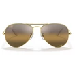Kép 5/5 - RAY BAN 3025 AVIATOR LARGE METAL 9196G5 NAPSZEMÜVEG