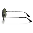 Kép 2/5 - Ray-Ban RB3025 BLACK POL.002/58 Aviator Napszemüveg