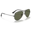 Kép 4/5 - Ray-Ban RB3025 BLACK POL.002/58 Aviator Napszemüveg