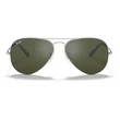 Kép 5/5 - Ray-Ban RB3025 SILVER 003/40 Aviator Napszemüveg