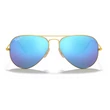 Kép 5/5 - Ray-Ban RB3025 112/4L polarizált kék tükrös lencsés Aviator napszemüveg