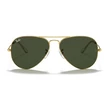 Kép 5/5 - Ray-Ban RB3025 GOLD W3234 Aviator Napszemüveg