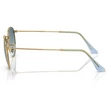 Kép 2/5 - RAY BAN RB3447 ROUND METAL 001/3M - Arany NAPSZEMÜVEG