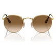 Kép 5/5 - RAY BAN RB3447 ROUND METAL 001/51 - Arany NAPSZEMÜVEG