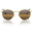 Kép 5/5 - RAY BAN RB3447 ROUND METAL 001/G5 - Arany NAPSZEMÜVEG