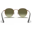 Kép 3/5 - RAY-BAN RB3447 ROUND METAL 9002A6 NAPSZEMÜVEG