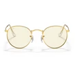 Kép 5/5 - RAY BAN 3447 ROUNND METAL 9196BL NAPSZEMÜVEG