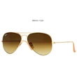 Kép 1/4 - Ray-Ban RB3025 MATTE GOLD 112/85 Aviator Napszemüveg