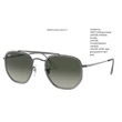 Kép 1/5 - RAY-BAN RB3648M 004/71 THE MARSHAL II NAPSZEMÜVEG
