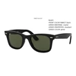 Kép 1/5 - RAY-BAN RB4340 WAYFARER 601 BLACK NAPSZEMÜVEG