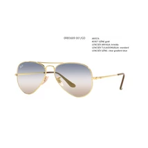 RAY BAN 3689 AVIATOR METAL II 001/GD NAPSZEMÜVEG
