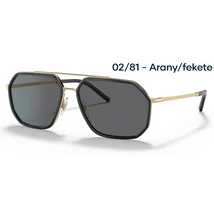 Dolce & Gabbana DG2285 02/81 - Arany/fekete napszemüveg Dolce & Gabbana DG2285 02/81 - Arany/fekete napszemüveg