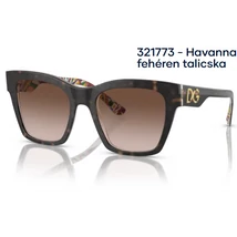 Dolce & Gabbana DG4384 321773 - Havanna fehéren talicska napszemüveg